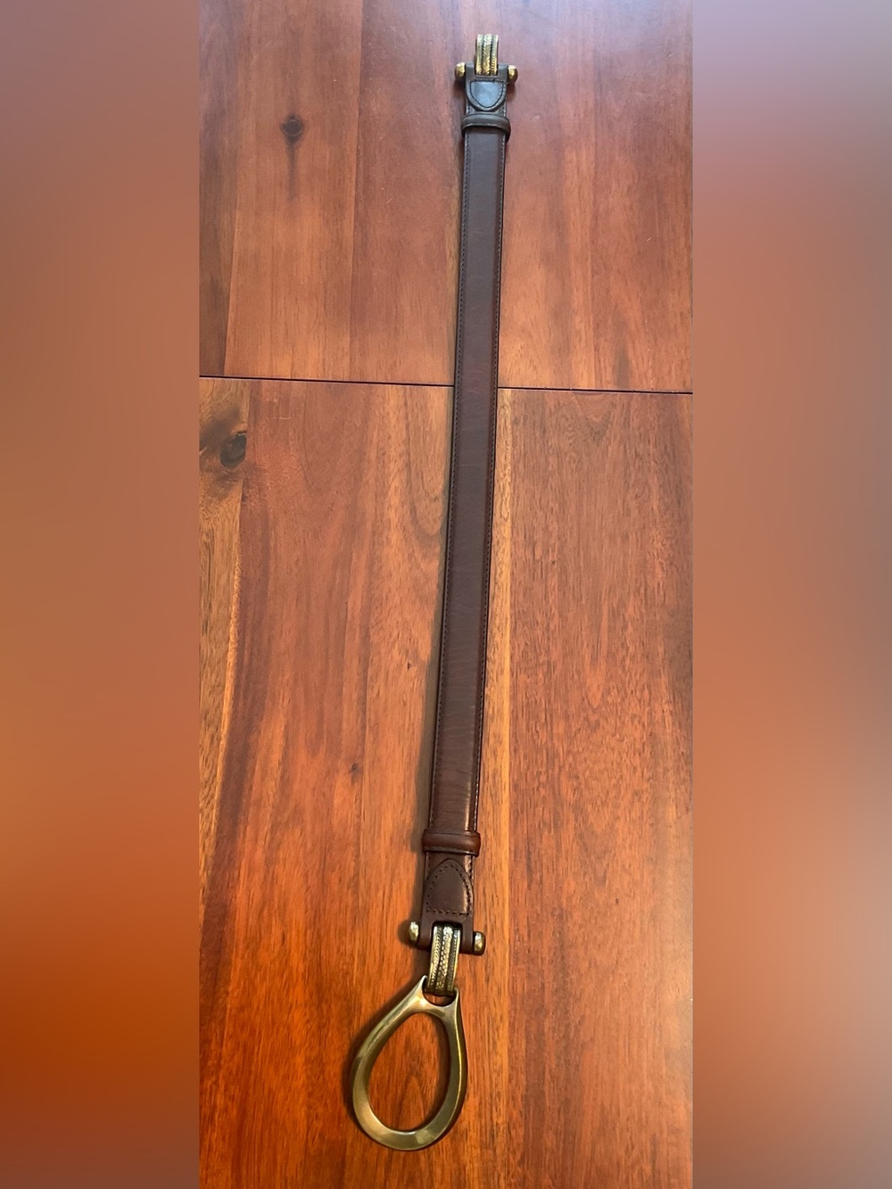 Vintage 90’s Adjustable Leather Belt
